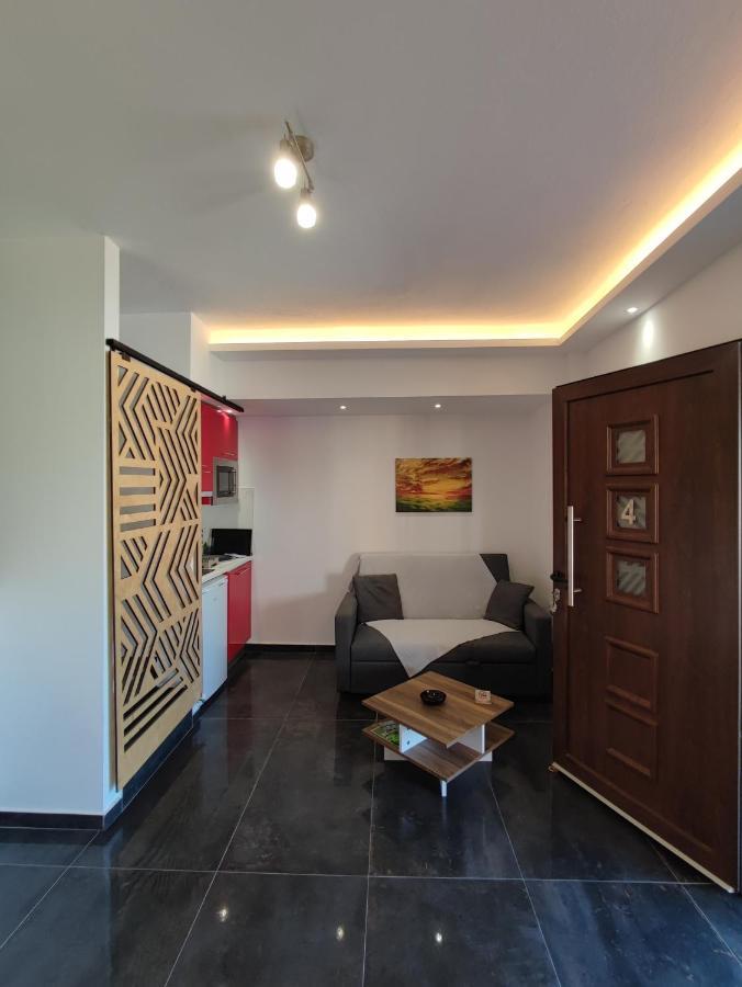 Theasis 4 Luxury Studio With Sea View Неос-Мармарас Экстерьер фото